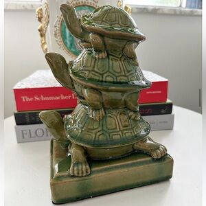 Ceramic Turtle Figurine